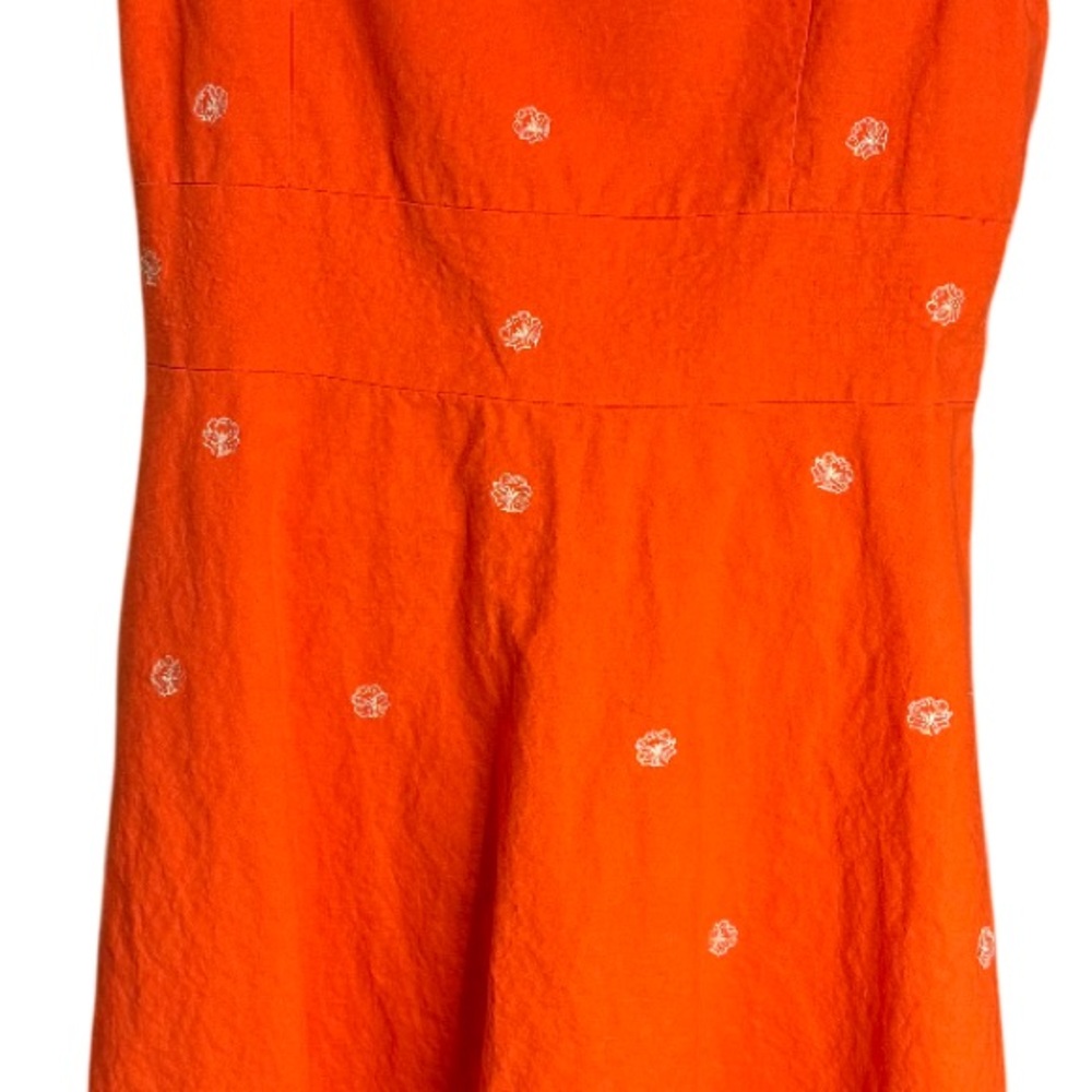Coldwater Creek Sleeveless Floral Embroidered Dress. Size 16 - Picture 4 of 9
